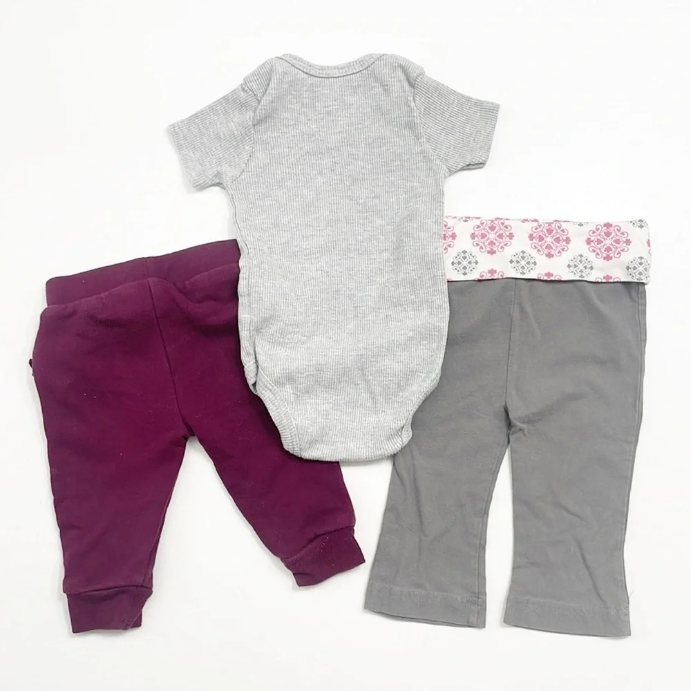 Kyle & Deena/Garanimals/Yoga Sprout mix-and-match baby girls outfits
